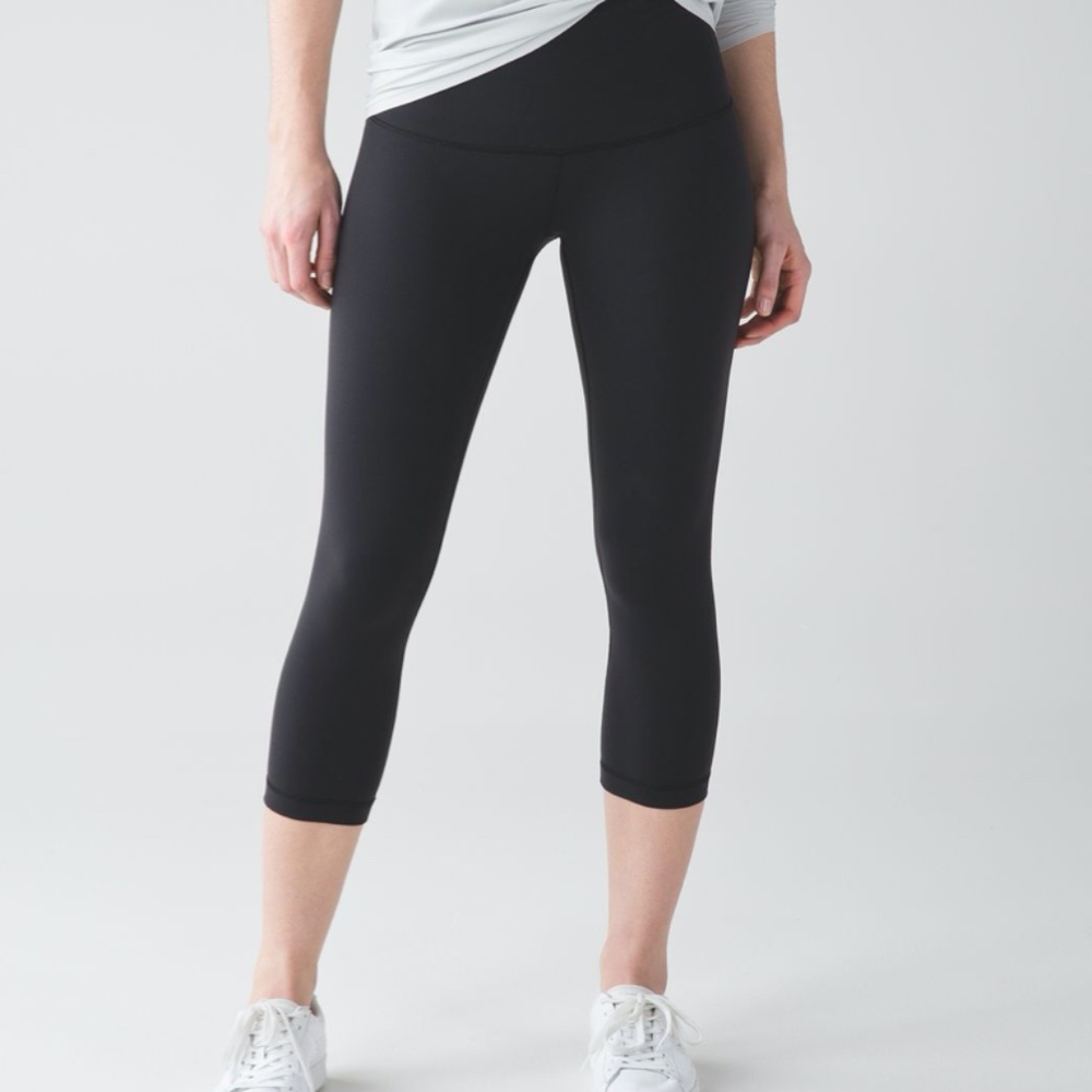 Lululemon 🍋 Wunder Under Crop (Hi-Rise)